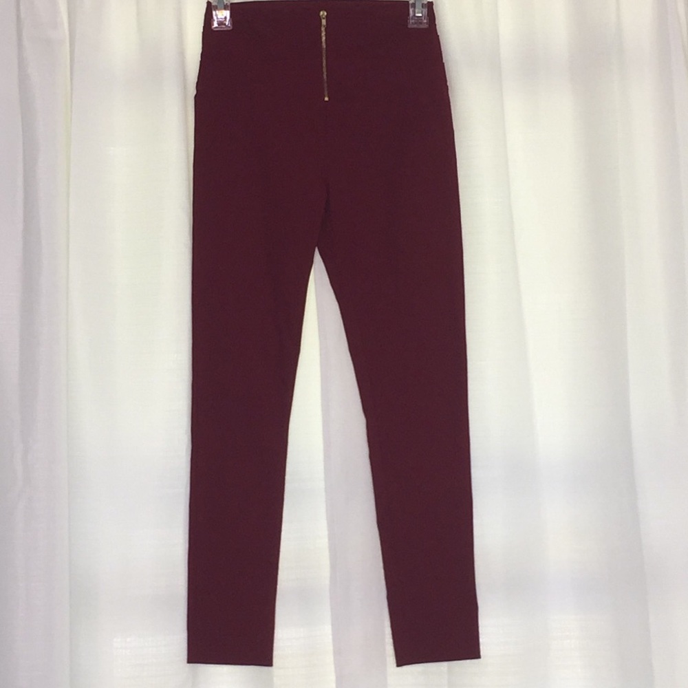 Burgundy dress pants